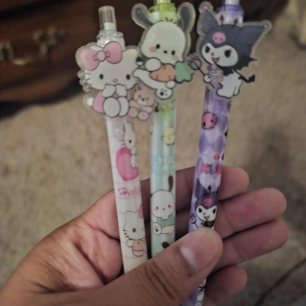 Sanrio Friends Pens -Set of 3